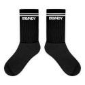BINDY Clothing Brand Signature Black Socks
