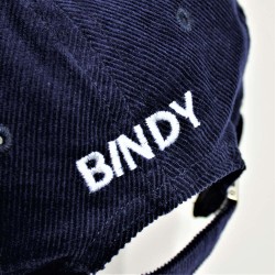 BINDY Clothing Brand Iconic Velvet Cap Unbroded