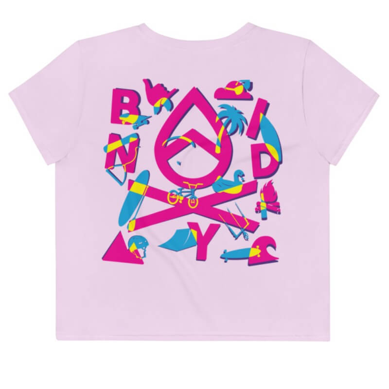 Crop Top Color the World BINDY Clothing